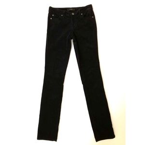 Jessica Simpson ‘Forever Skinny’ Black Corduroy Pants, Size 25